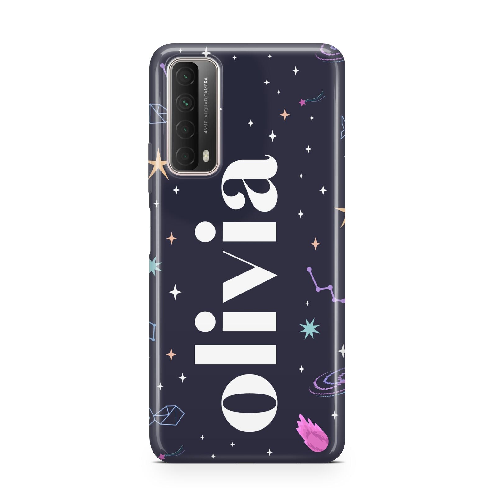 Funky Starry Night Personalised Name Huawei P Smart 2021