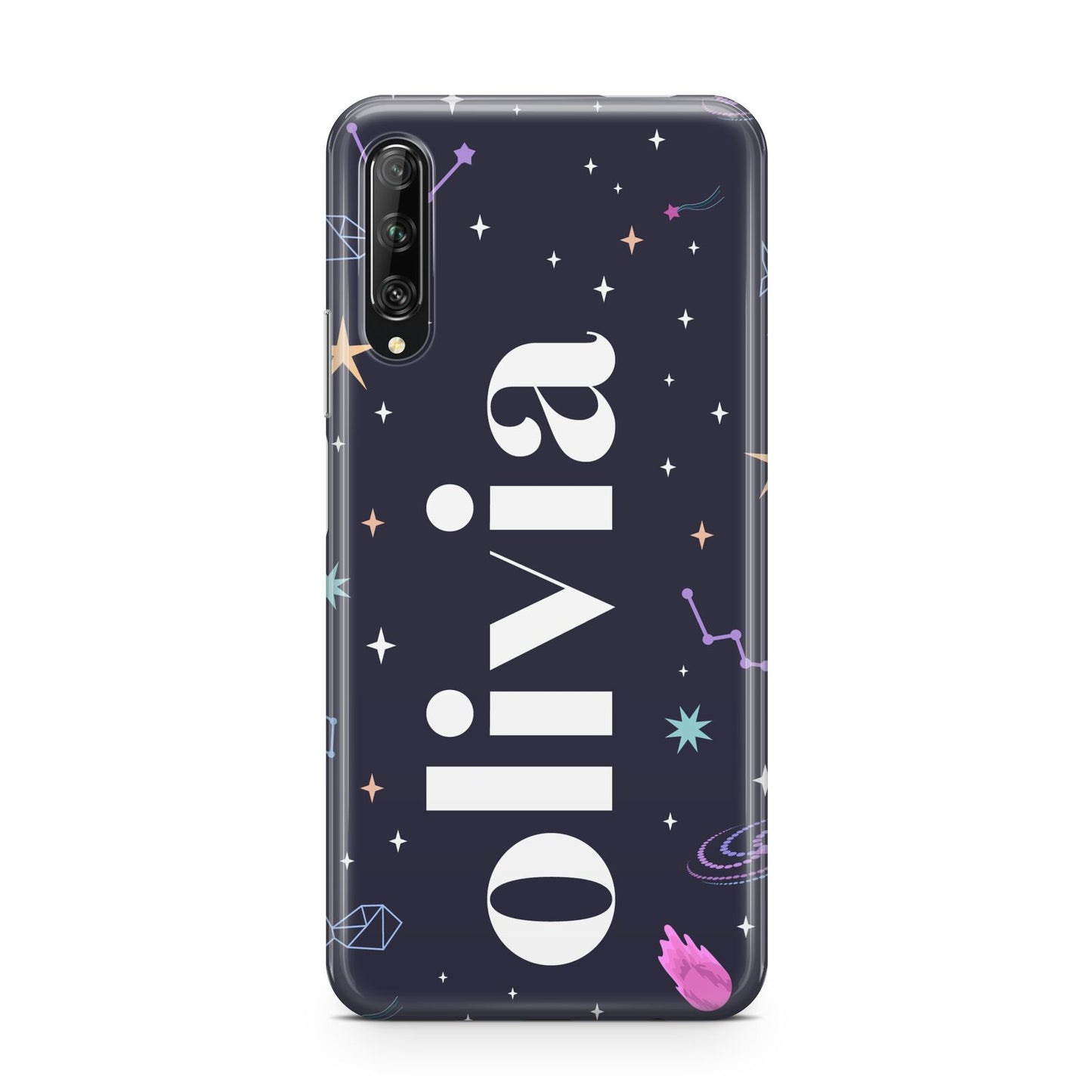 Funky Starry Night Personalised Name Huawei P Smart Pro 2019