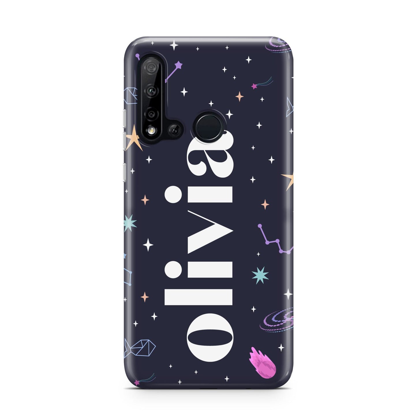 Funky Starry Night Personalised Name Huawei P20 Lite 5G Phone Case