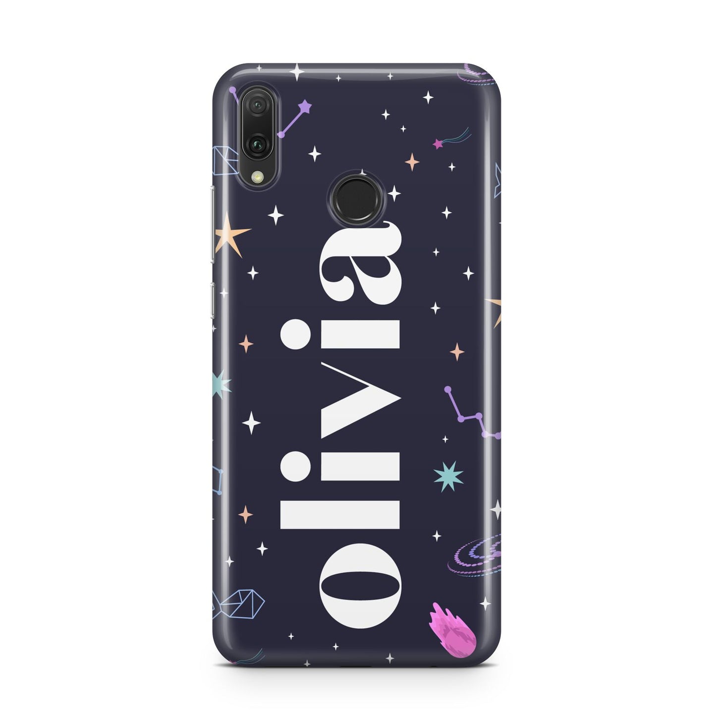 Funky Starry Night Personalised Name Huawei Y9 2019