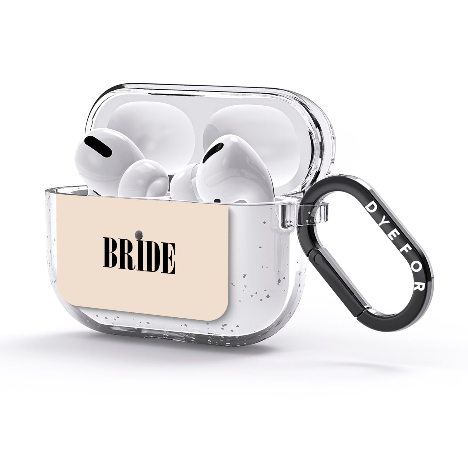 Future Bride AirPods Glitter Case 3rd Gen Side Image