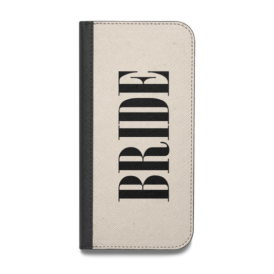 Future Bride Vegan Leather Flip iPhone Case