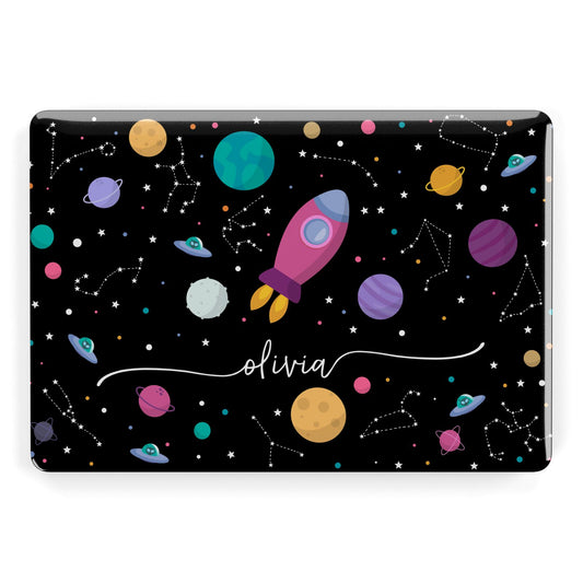 Galaxy Artwork with Name Apple MacBook Case