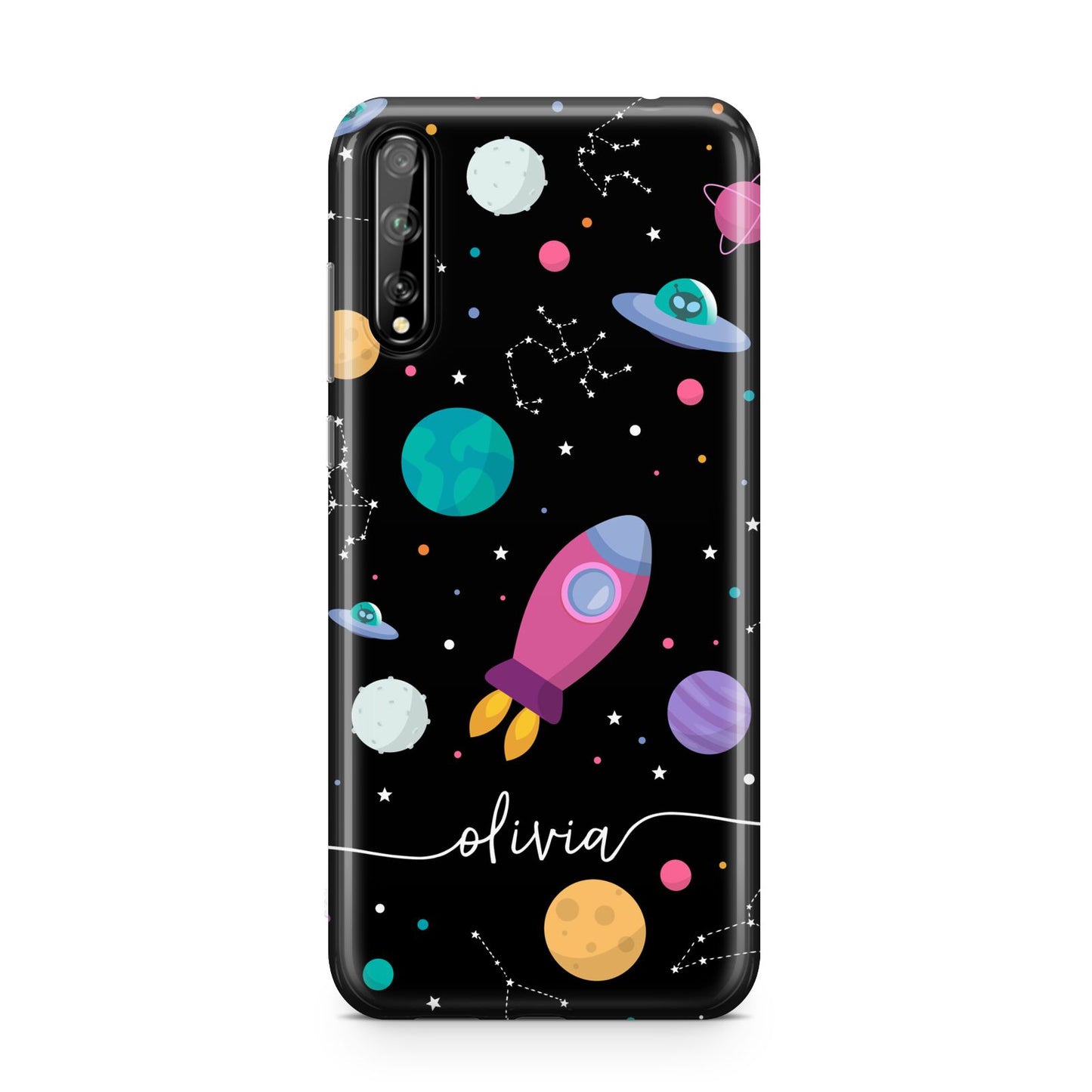 Galaxy Artwork with Name Huawei Enjoy 10s Phone Case