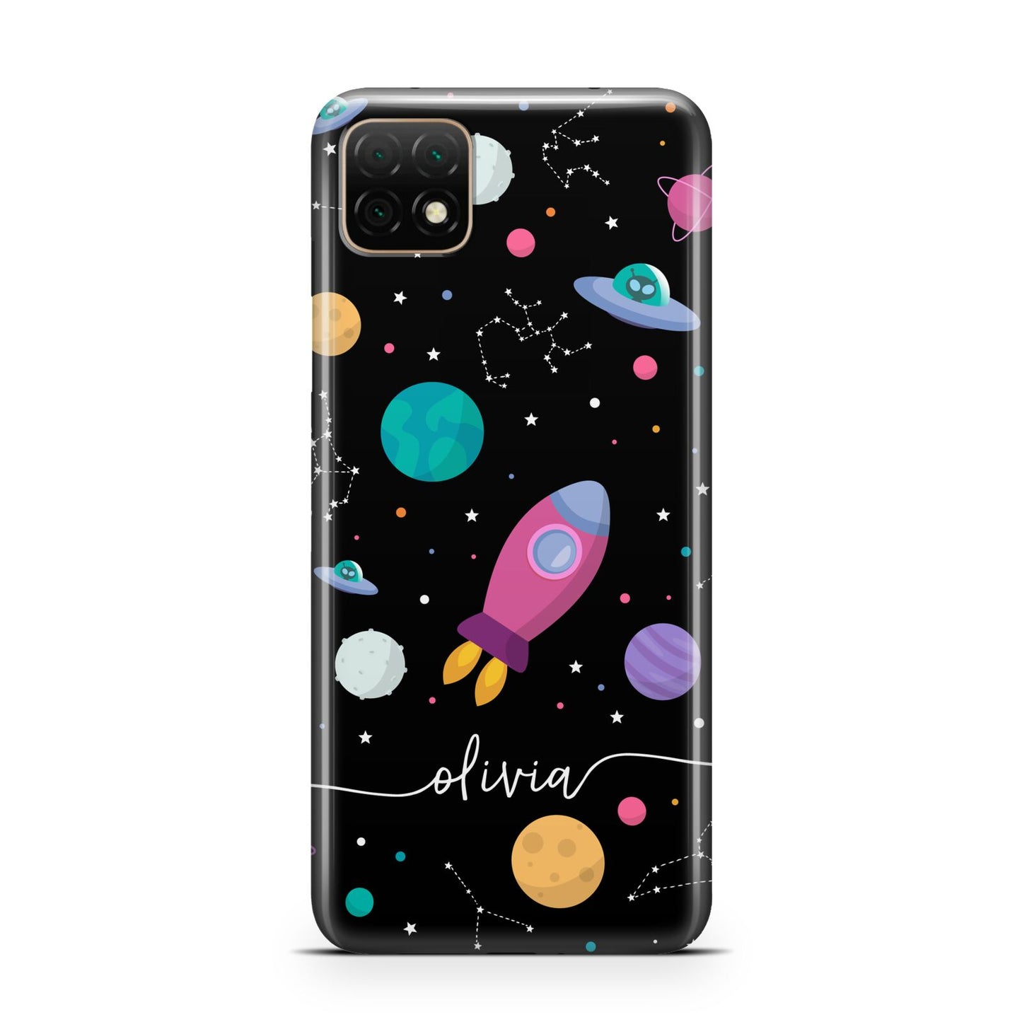 Galaxy Artwork with Name Huawei Enjoy 20 Phone Case