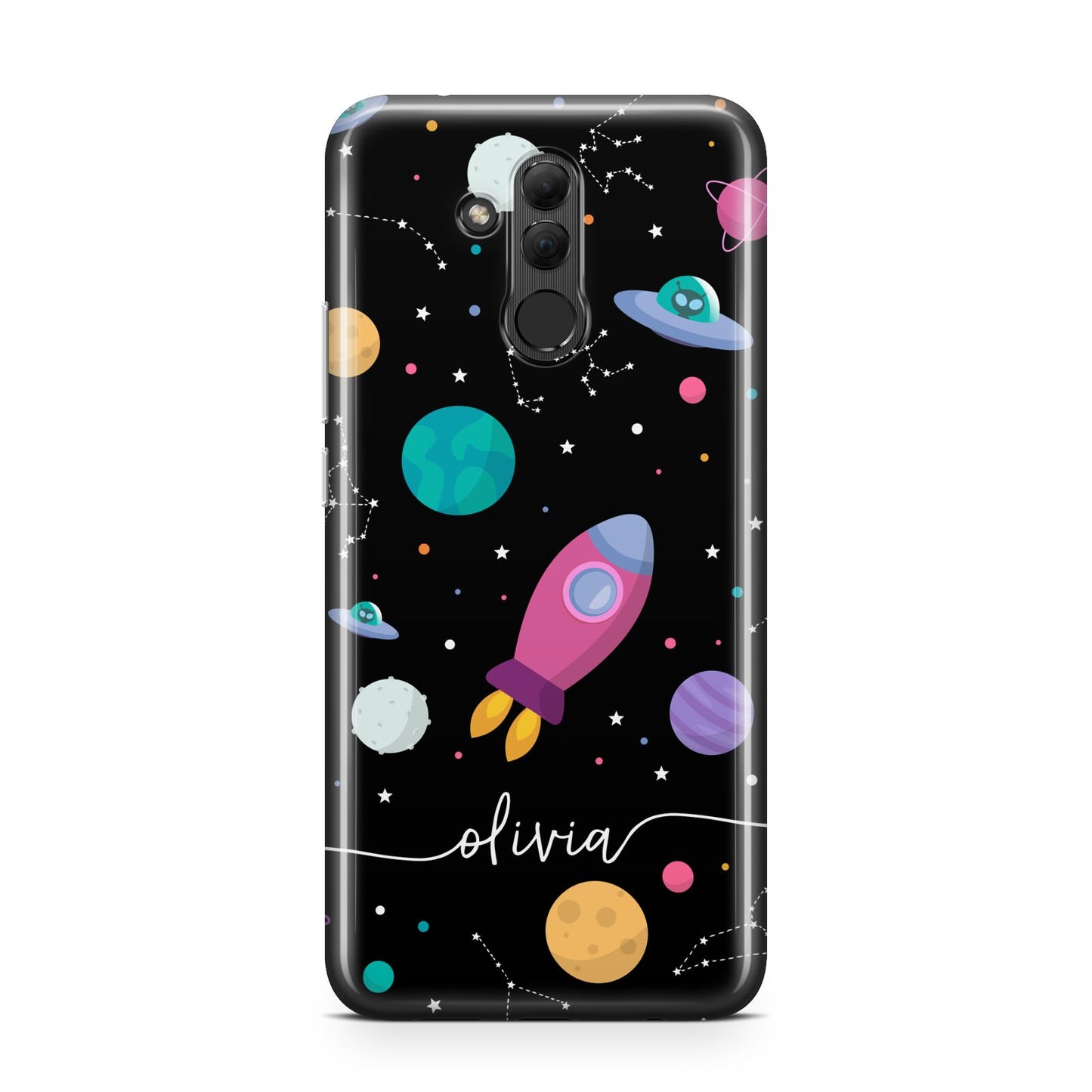 Galaxy Artwork with Name Huawei Mate 20 Lite