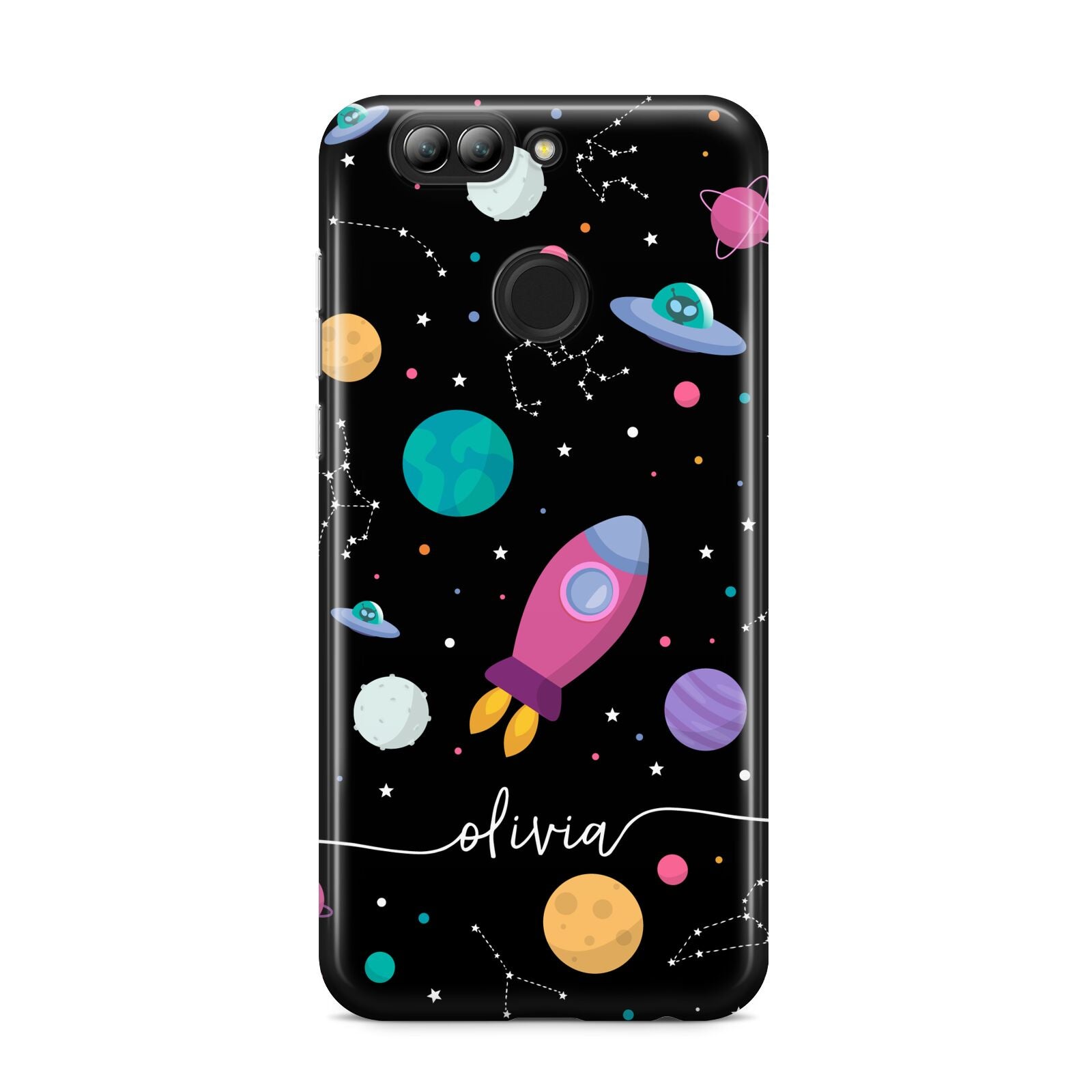 Galaxy Artwork with Name Huawei Nova 2s Phone Case