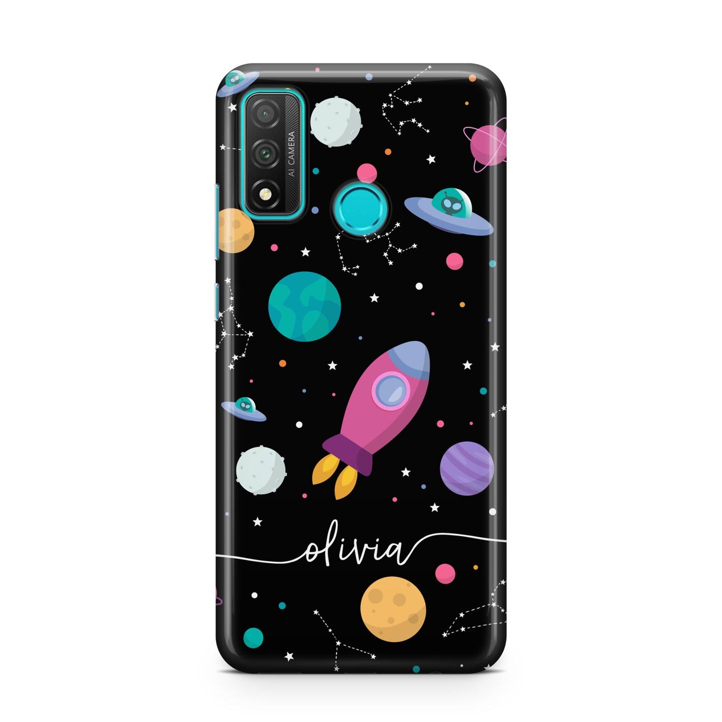 Galaxy Artwork with Name Huawei P Smart 2020