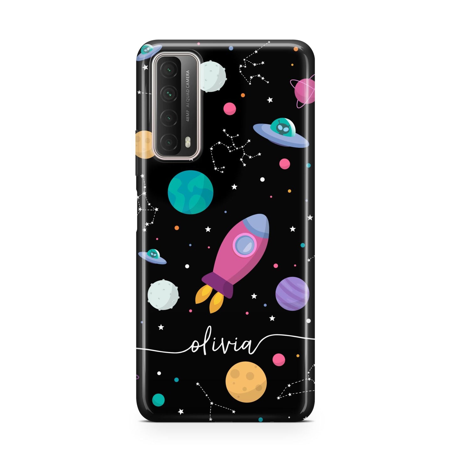 Galaxy Artwork with Name Huawei P Smart 2021