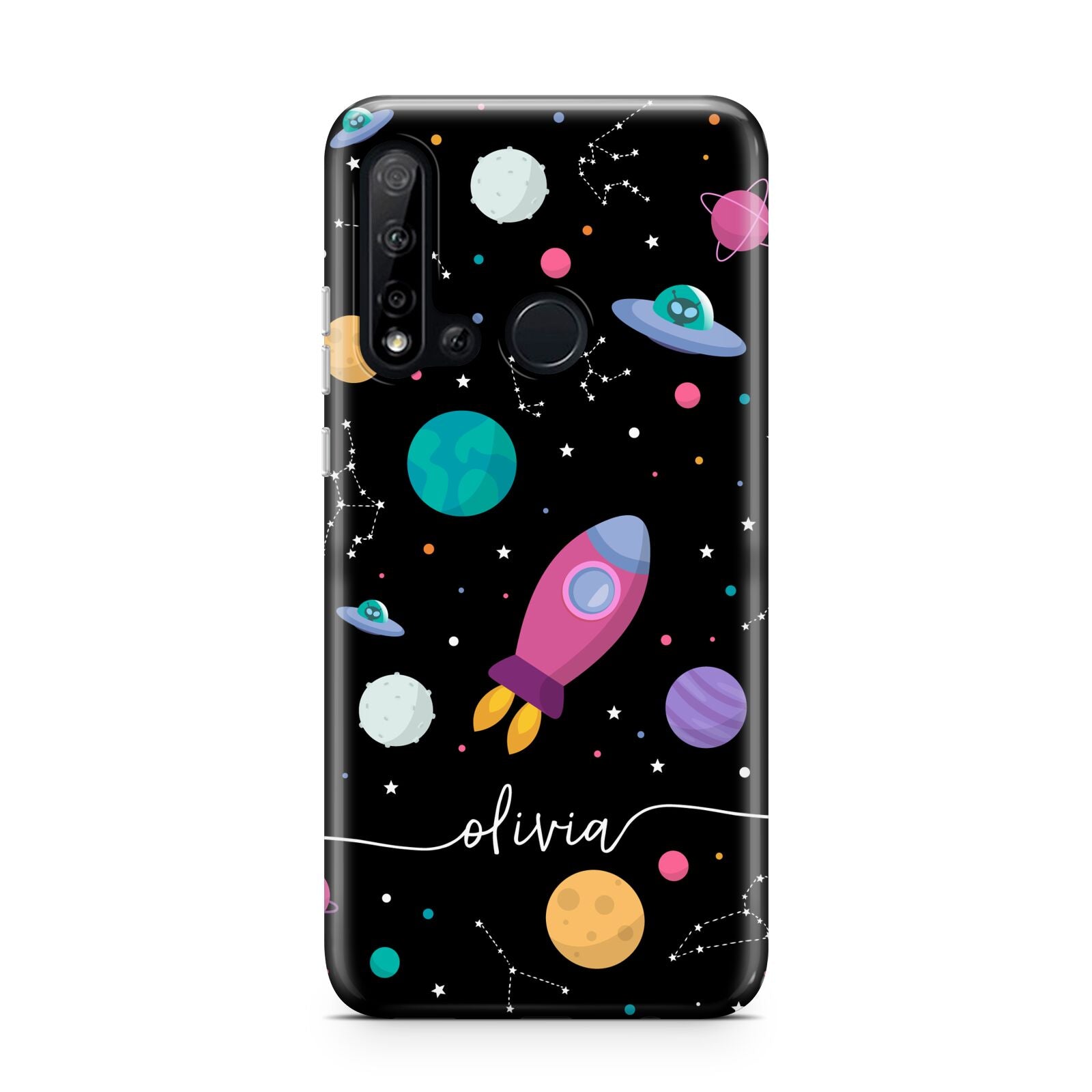 Galaxy Artwork with Name Huawei P20 Lite 5G Phone Case