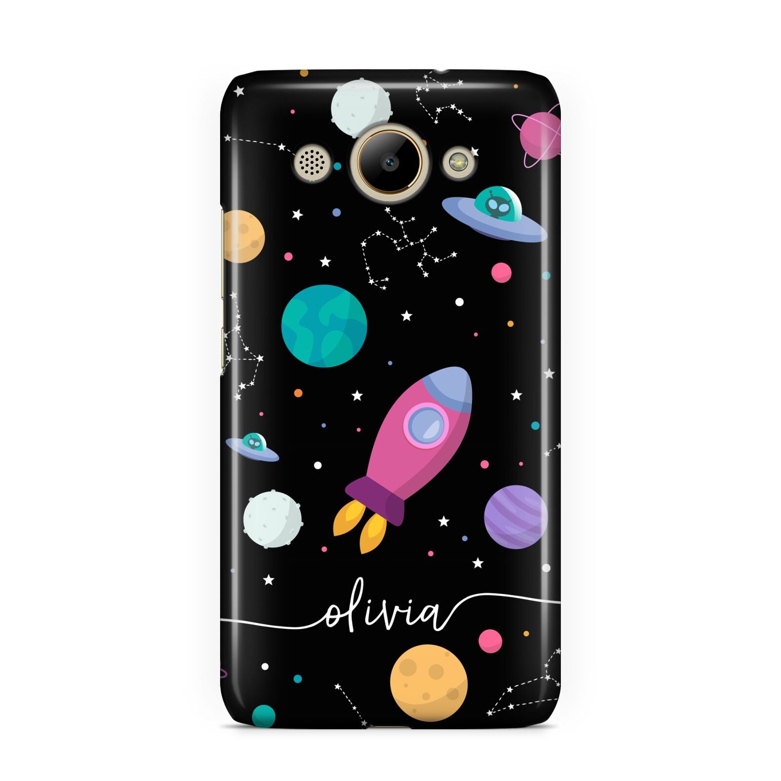 Galaxy Artwork with Name Huawei Y3 2017