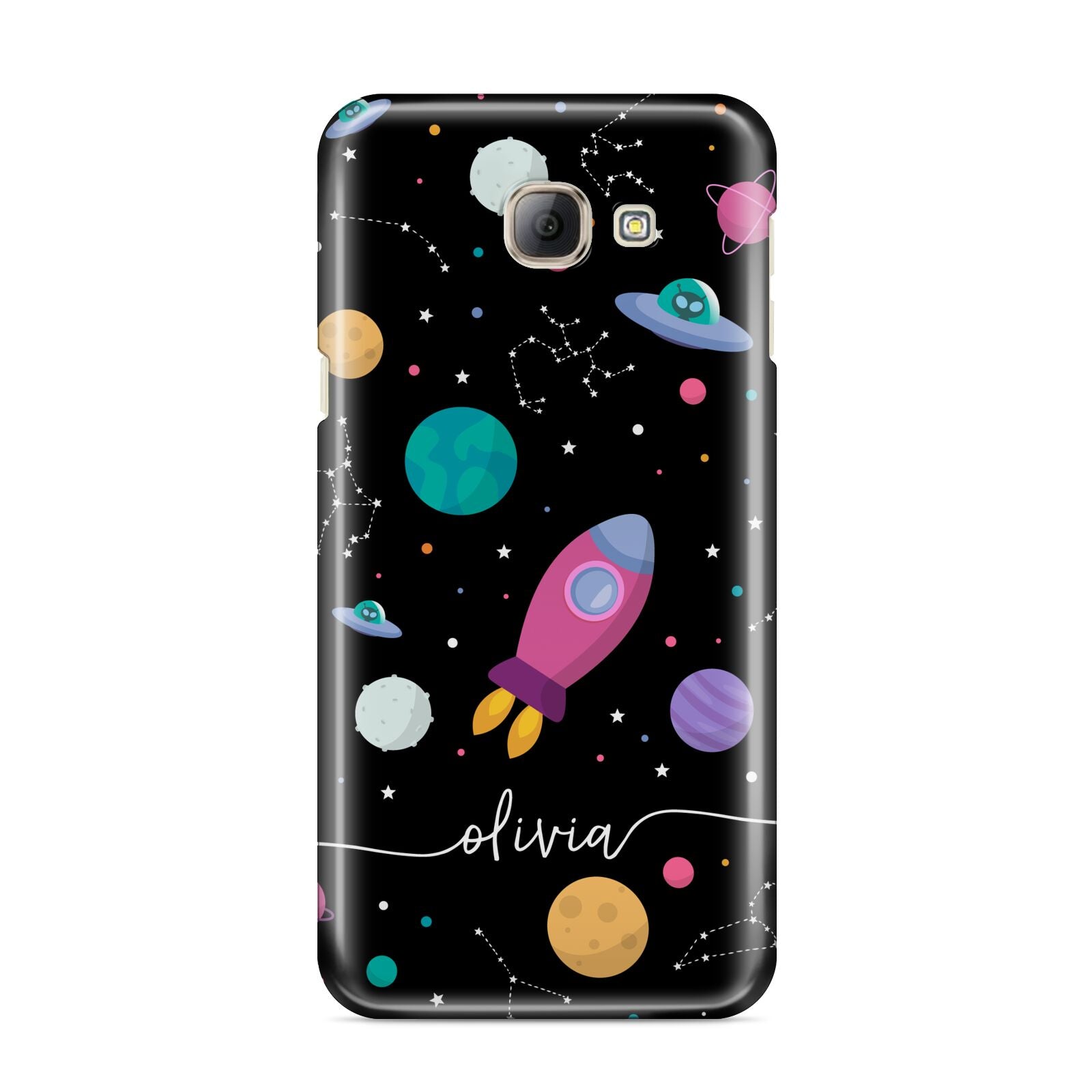 Galaxy Artwork with Name Samsung Galaxy A8 2016 Case