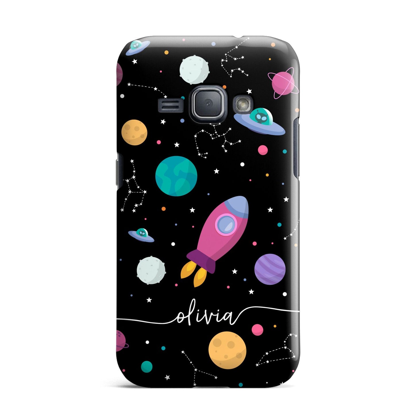 Galaxy Artwork with Name Samsung Galaxy J1 2016 Case