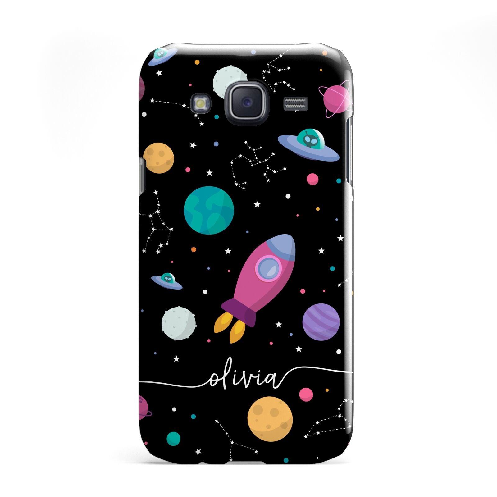 Galaxy Artwork with Name Samsung Galaxy J5 Case