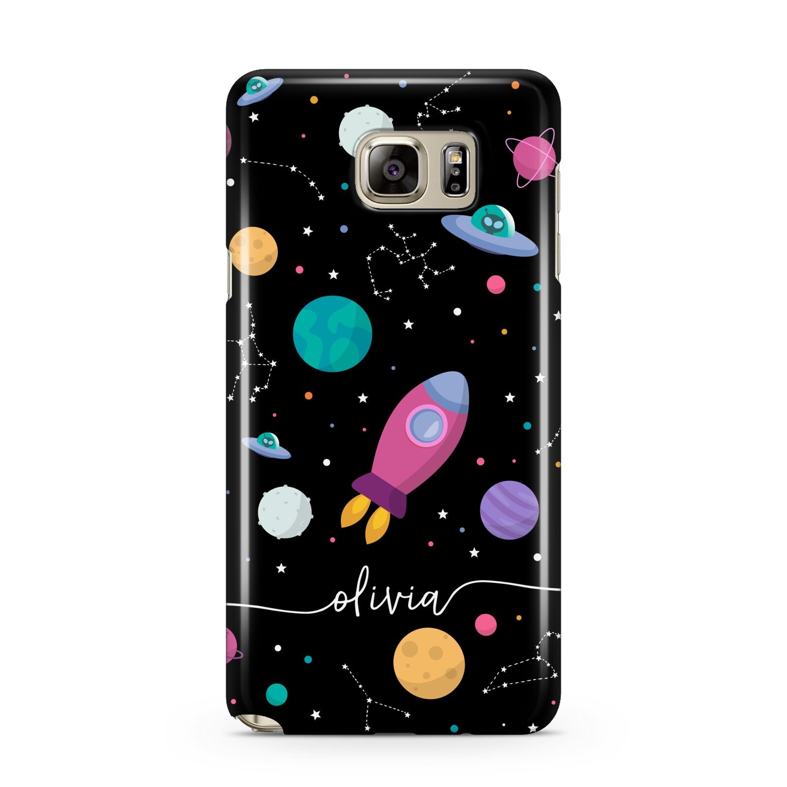 Galaxy Artwork with Name Samsung Galaxy Note 5 Case