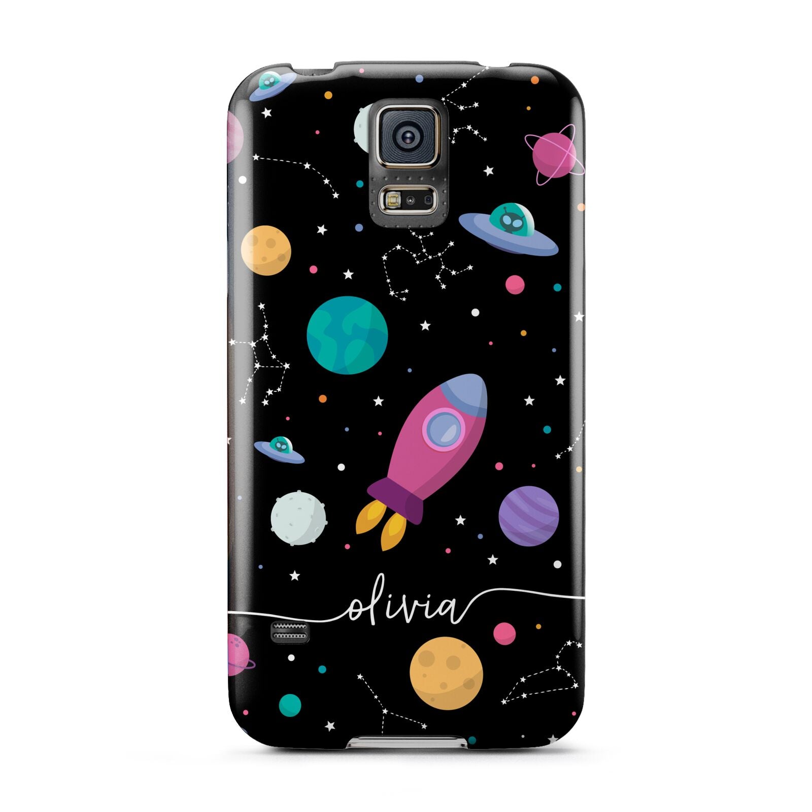 Galaxy Artwork with Name Samsung Galaxy S5 Case
