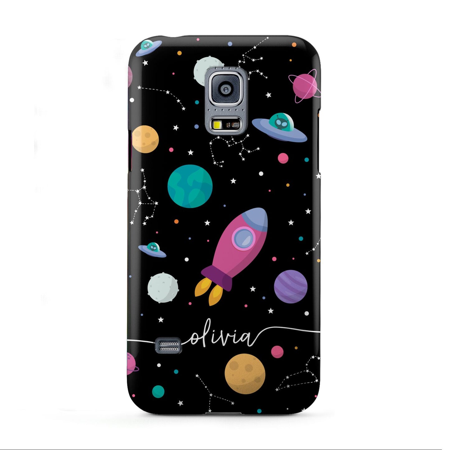 Galaxy Artwork with Name Samsung Galaxy S5 Mini Case