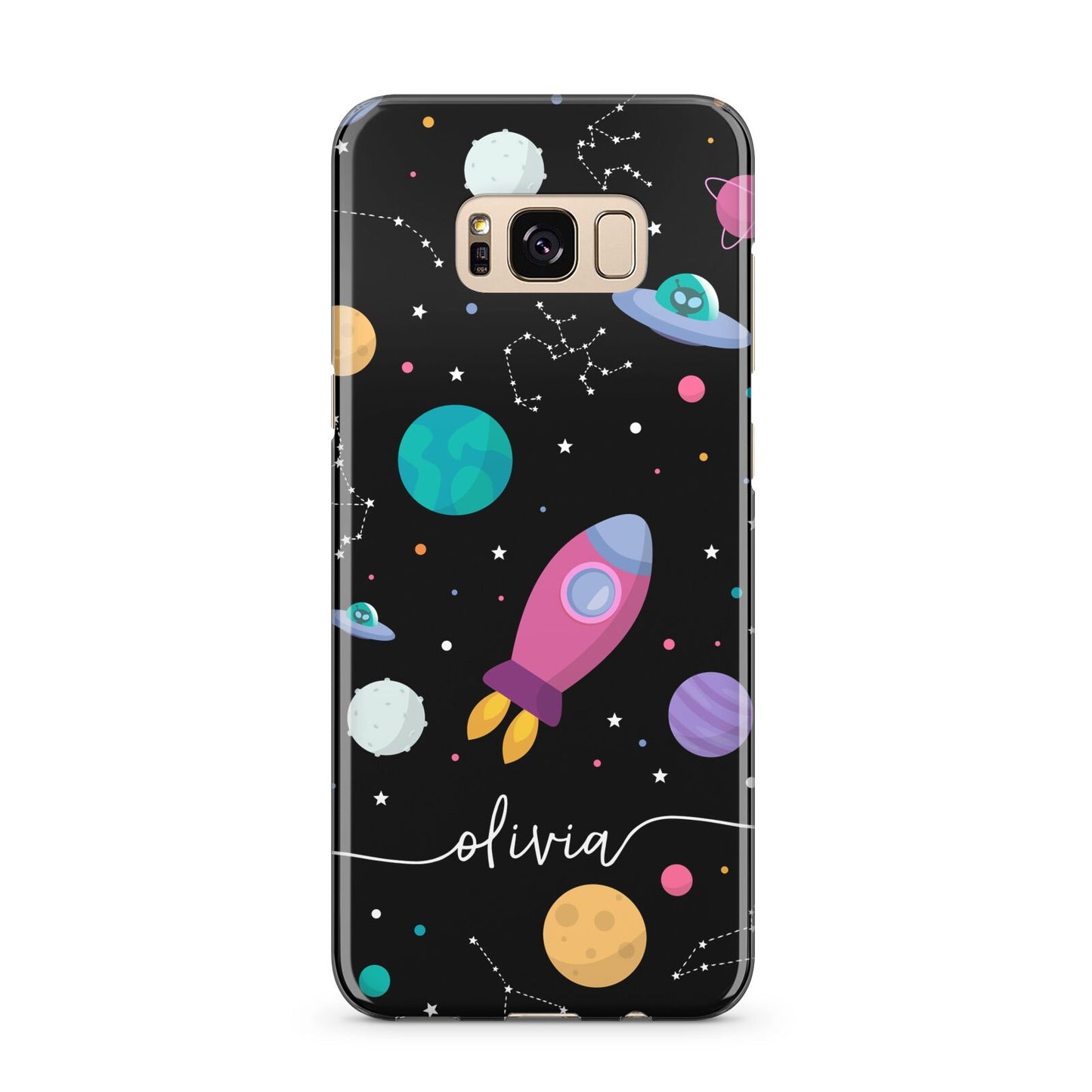 Galaxy Artwork with Name Samsung Galaxy S8 Plus Case