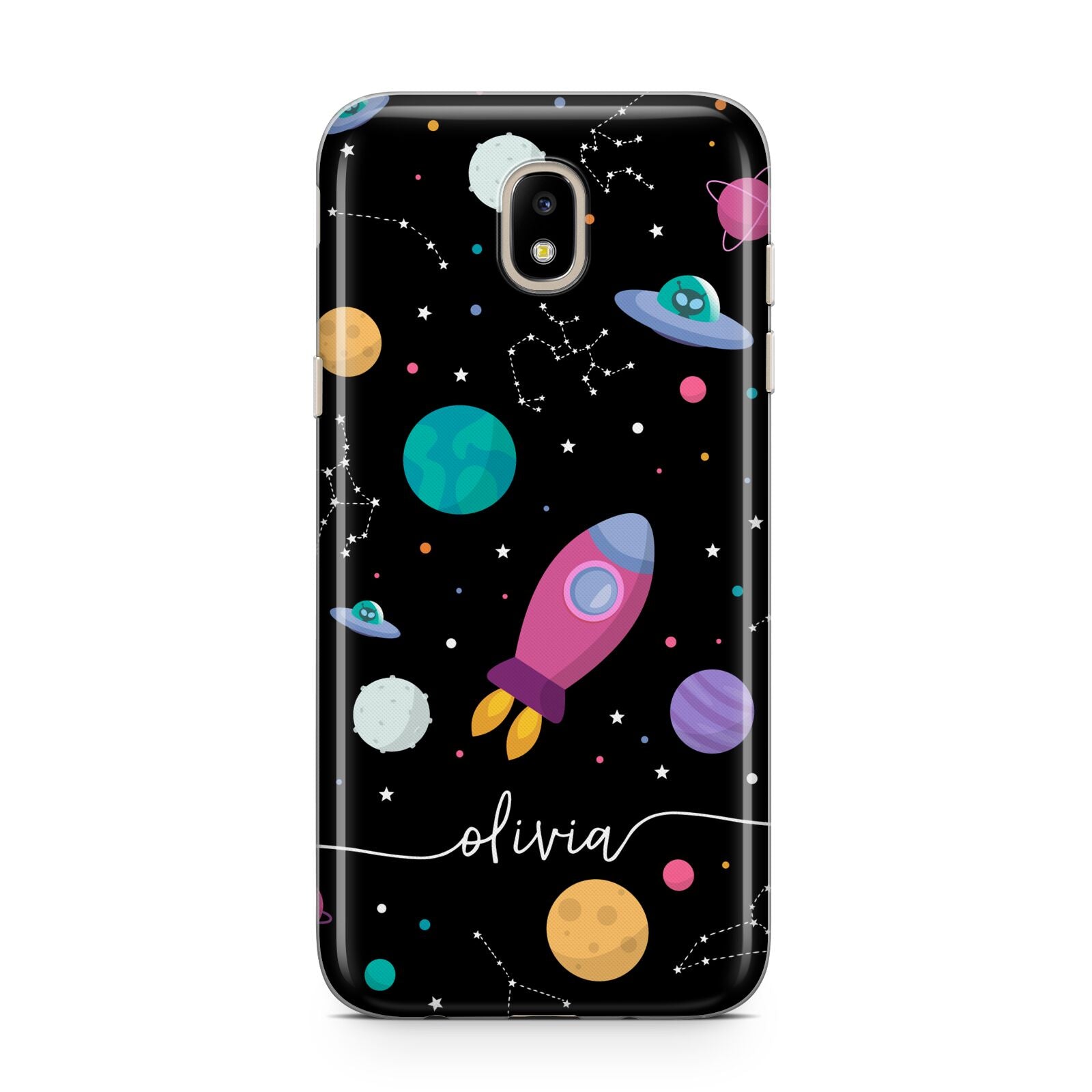 Galaxy Artwork with Name Samsung J5 2017 Case