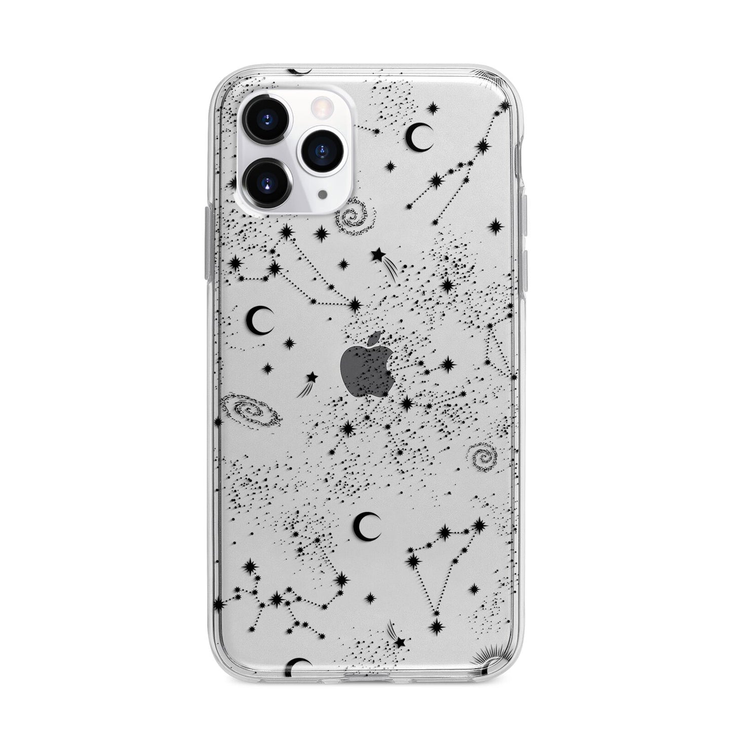 Galaxy Constellation Apple iPhone 11 Pro Max in Silver with Bumper Case