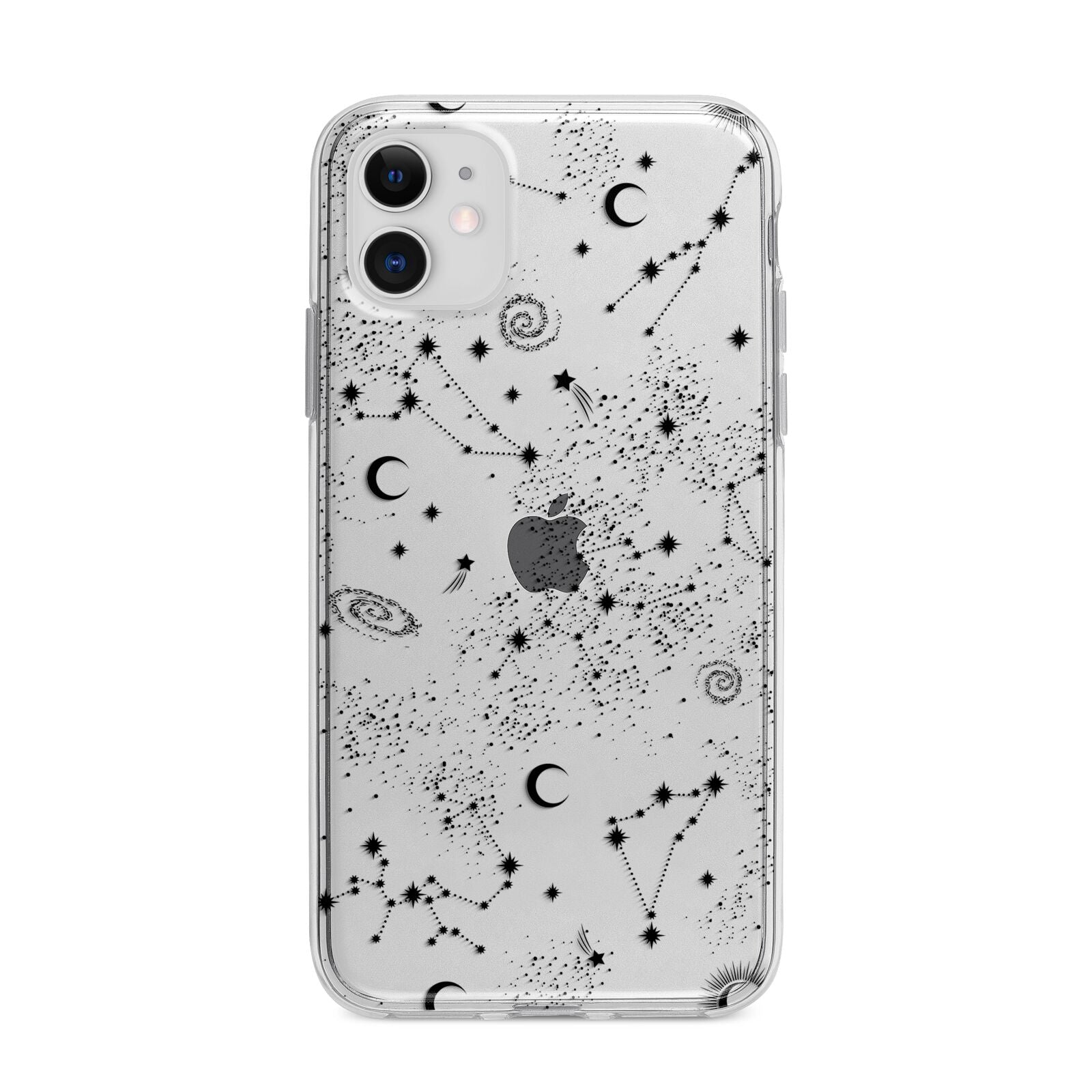 Galaxy Constellation Apple iPhone 11 in White with Bumper Case