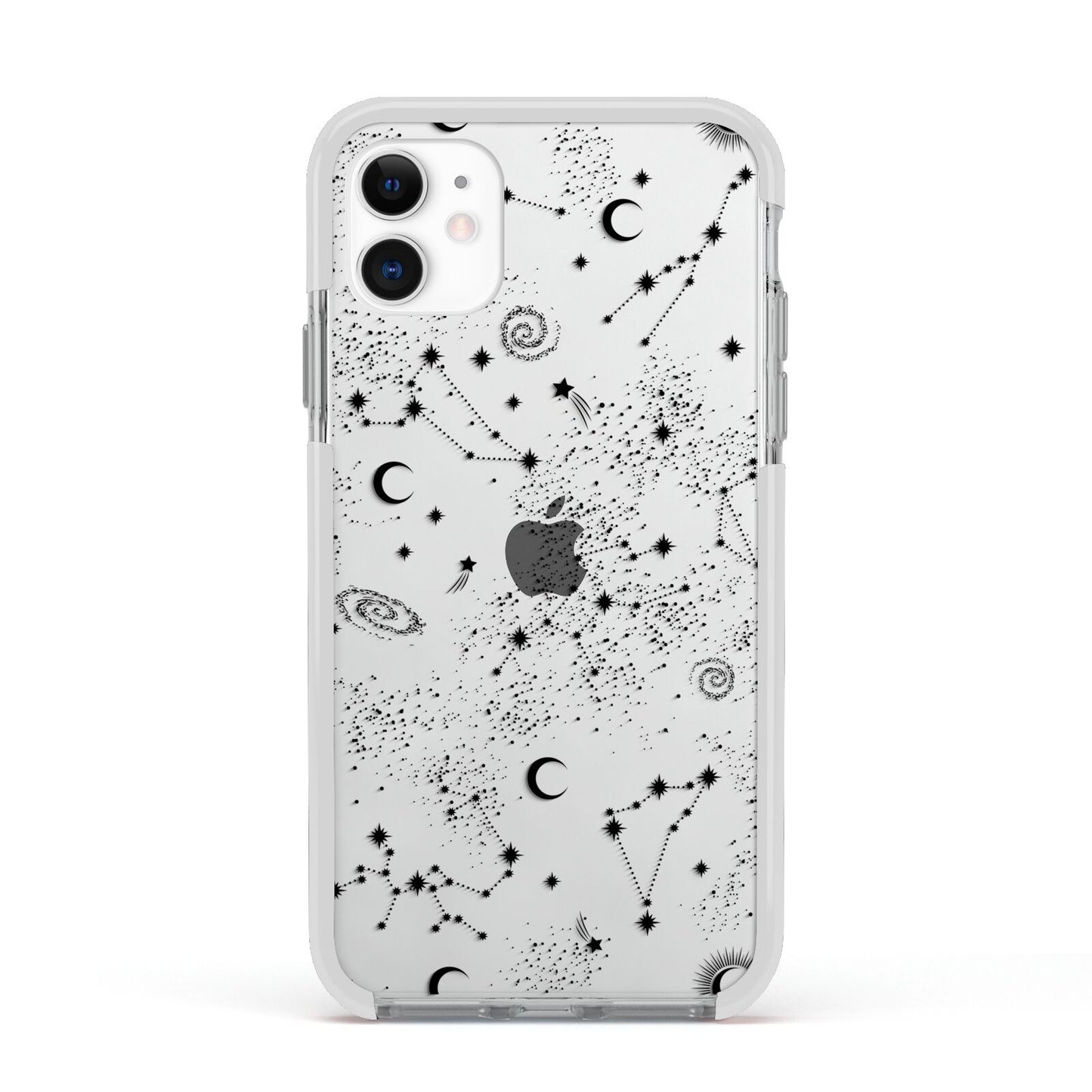 Galaxy Constellation Apple iPhone 11 in White with White Impact Case