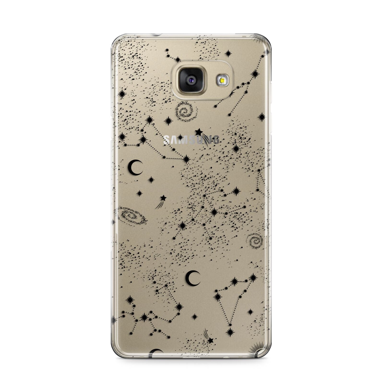 Galaxy Constellation Samsung Galaxy A9 2016 Case on gold phone