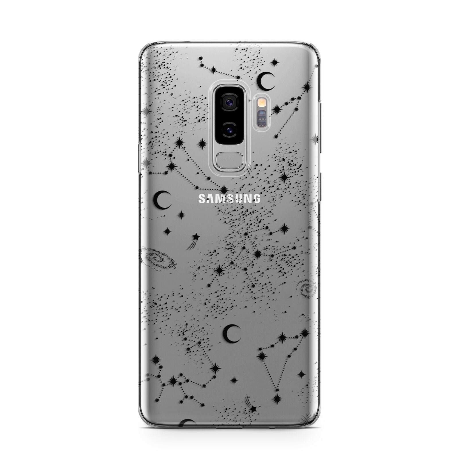 Galaxy Constellation Samsung Galaxy S9 Plus Case on Silver phone