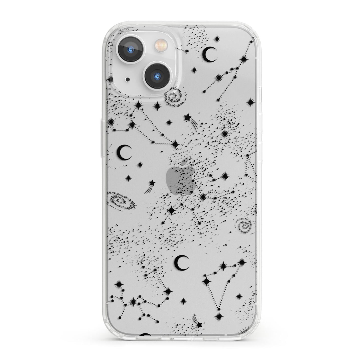 Galaxy Constellation iPhone 13 Clear Bumper Case