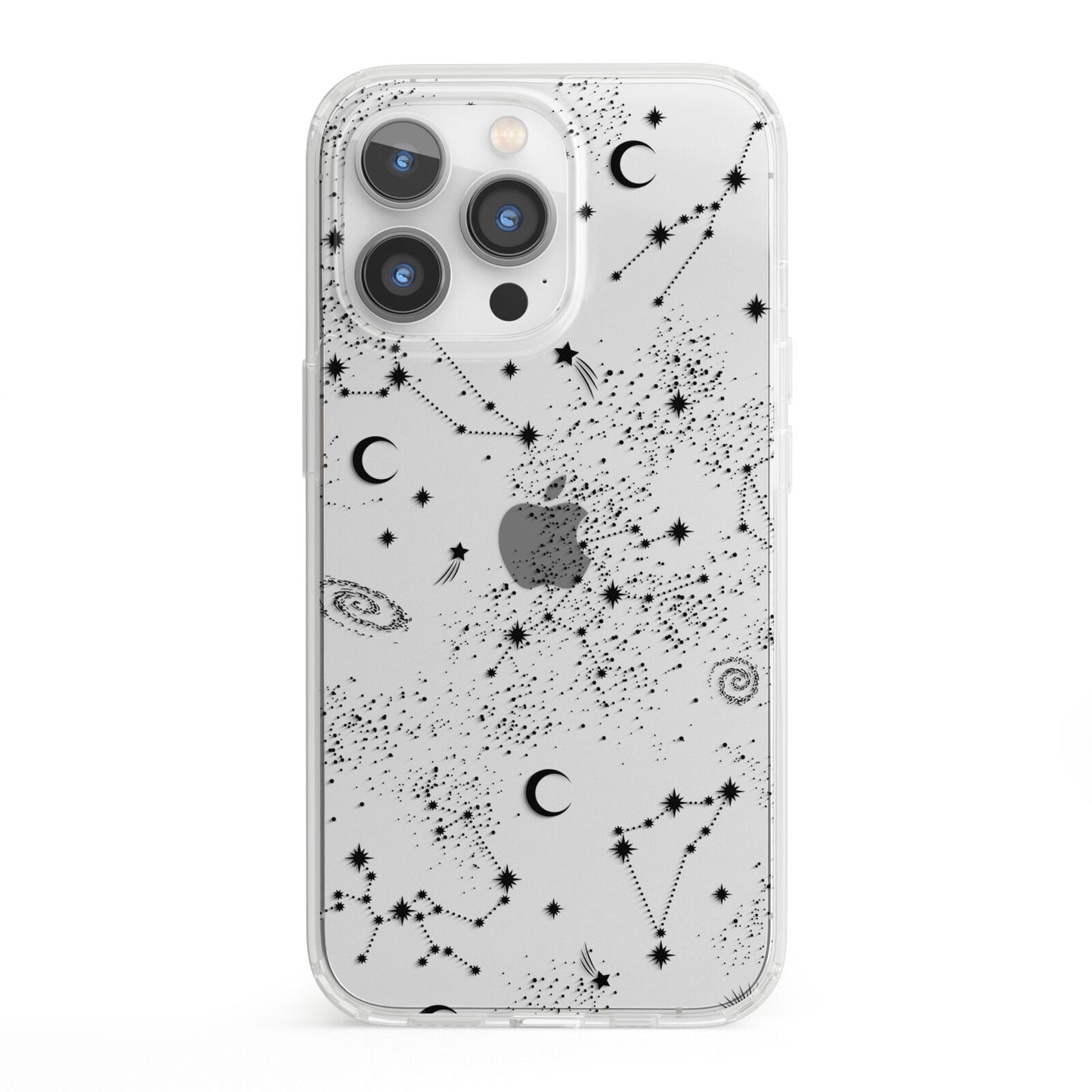 Galaxy Constellation iPhone 13 Pro Clear Bumper Case