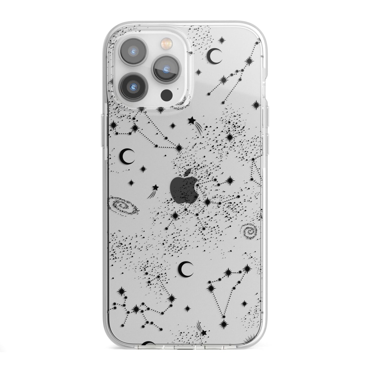 Galaxy Constellation iPhone 13 Pro Max TPU Impact Case with White Edges