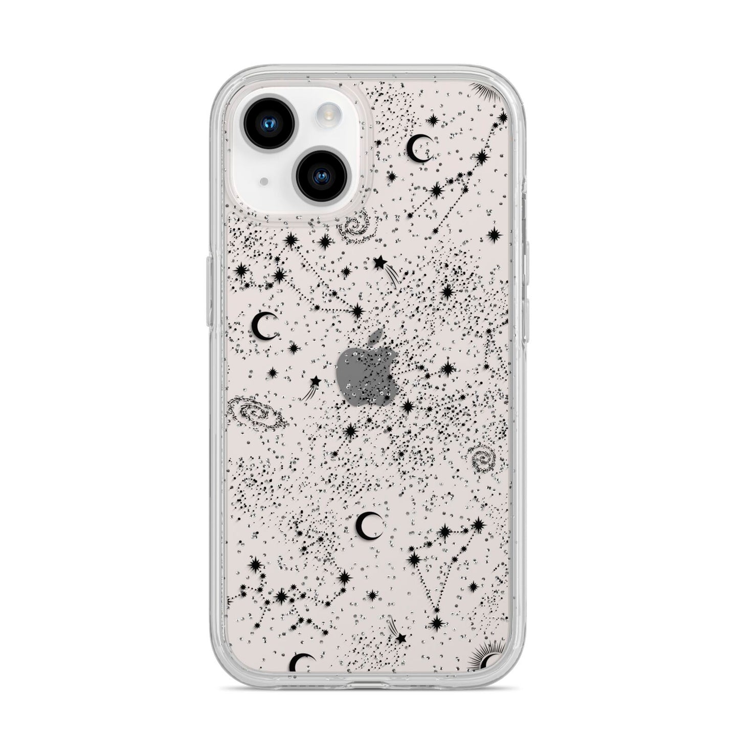 Galaxy Constellation iPhone 14 Glitter Tough Case Starlight