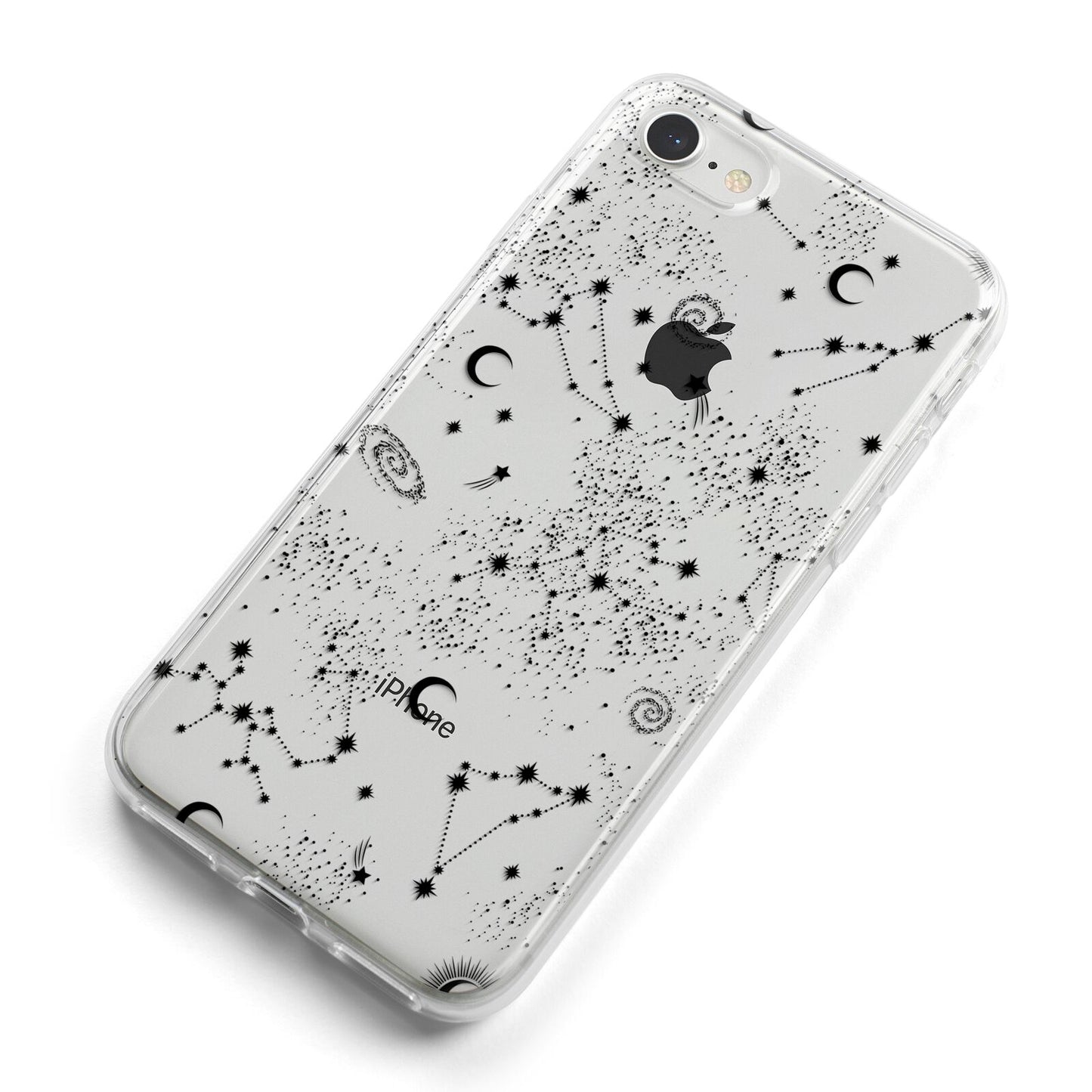 Galaxy Constellation iPhone 8 Bumper Case on Silver iPhone Alternative Image