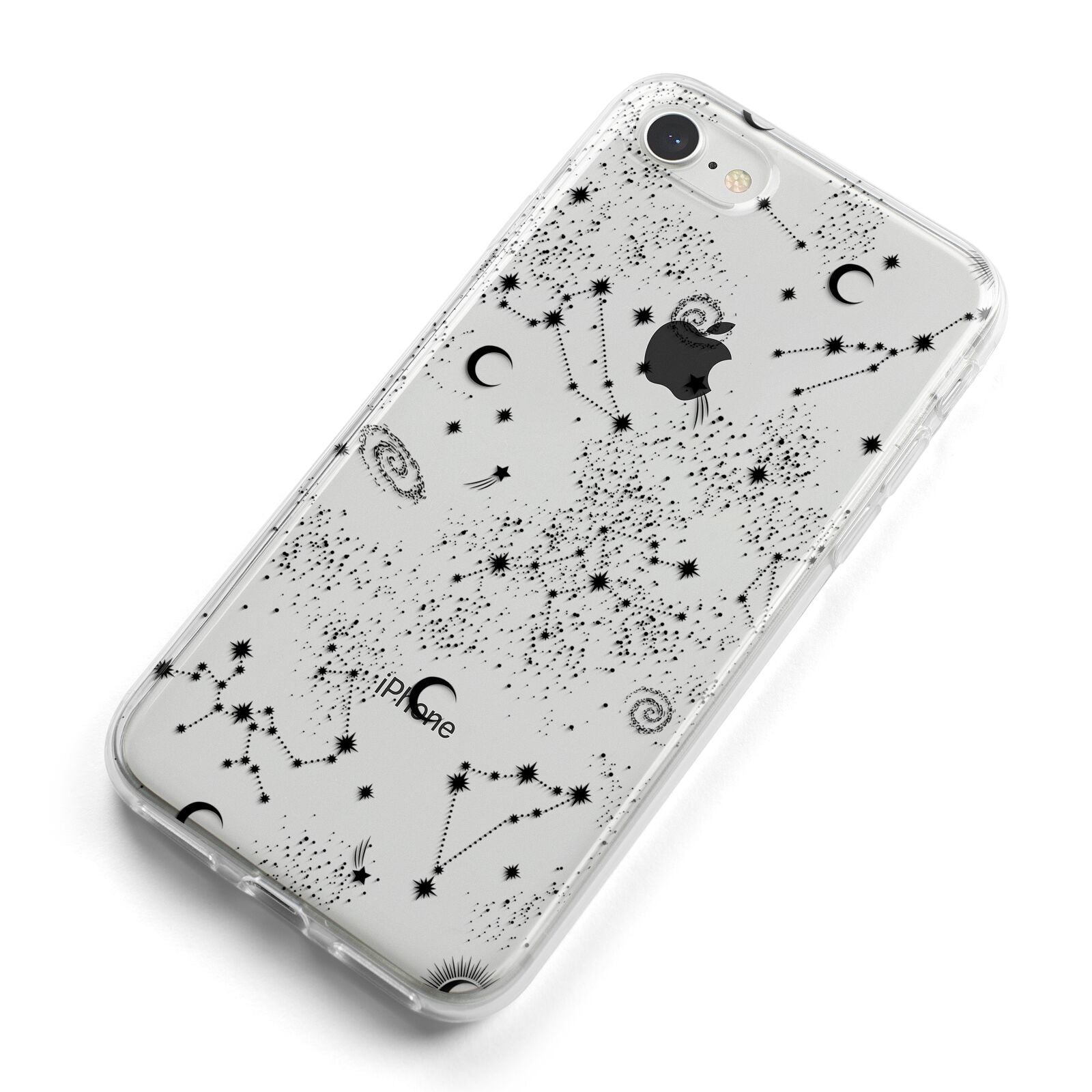 Galaxy Constellation iPhone 8 Bumper Case on Silver iPhone Alternative Image