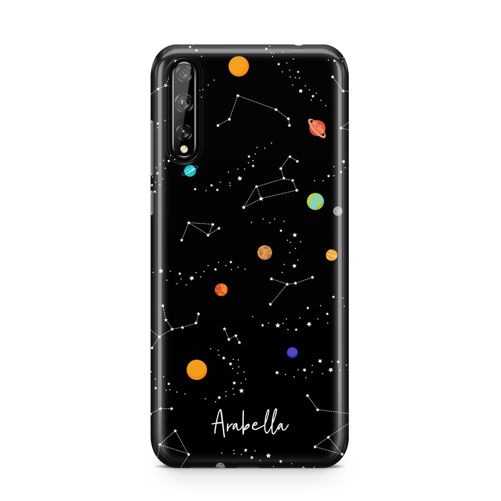 Galaxy Scene with Name Huawei Enjoy 10s Phone Case