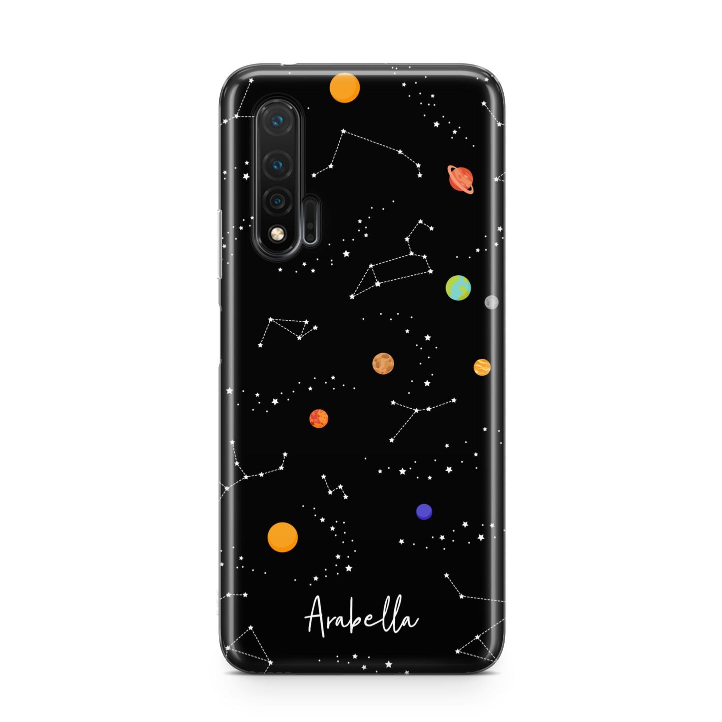 Galaxy Scene with Name Huawei Nova 6 Phone Case