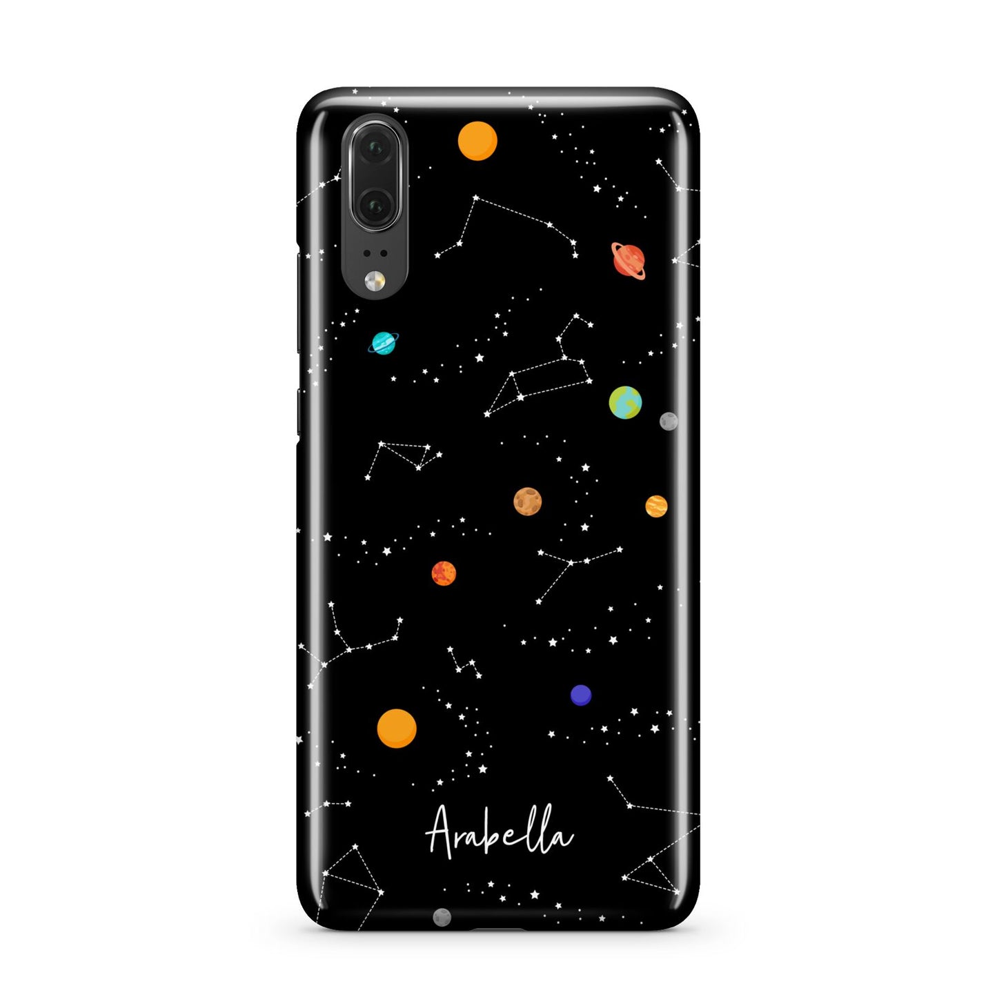 Galaxy Scene with Name Huawei P20 Phone Case