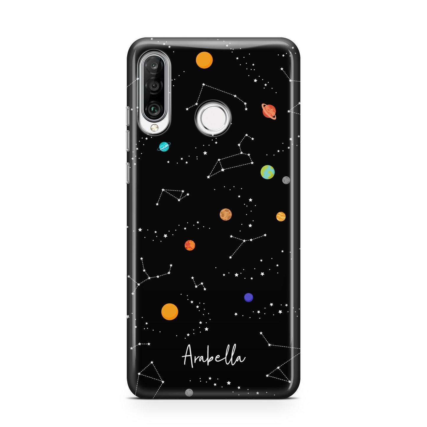 Galaxy Scene with Name Huawei P30 Lite Phone Case