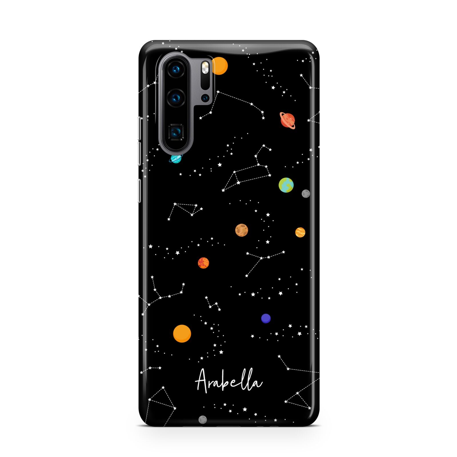 Galaxy Scene with Name Huawei P30 Pro Phone Case