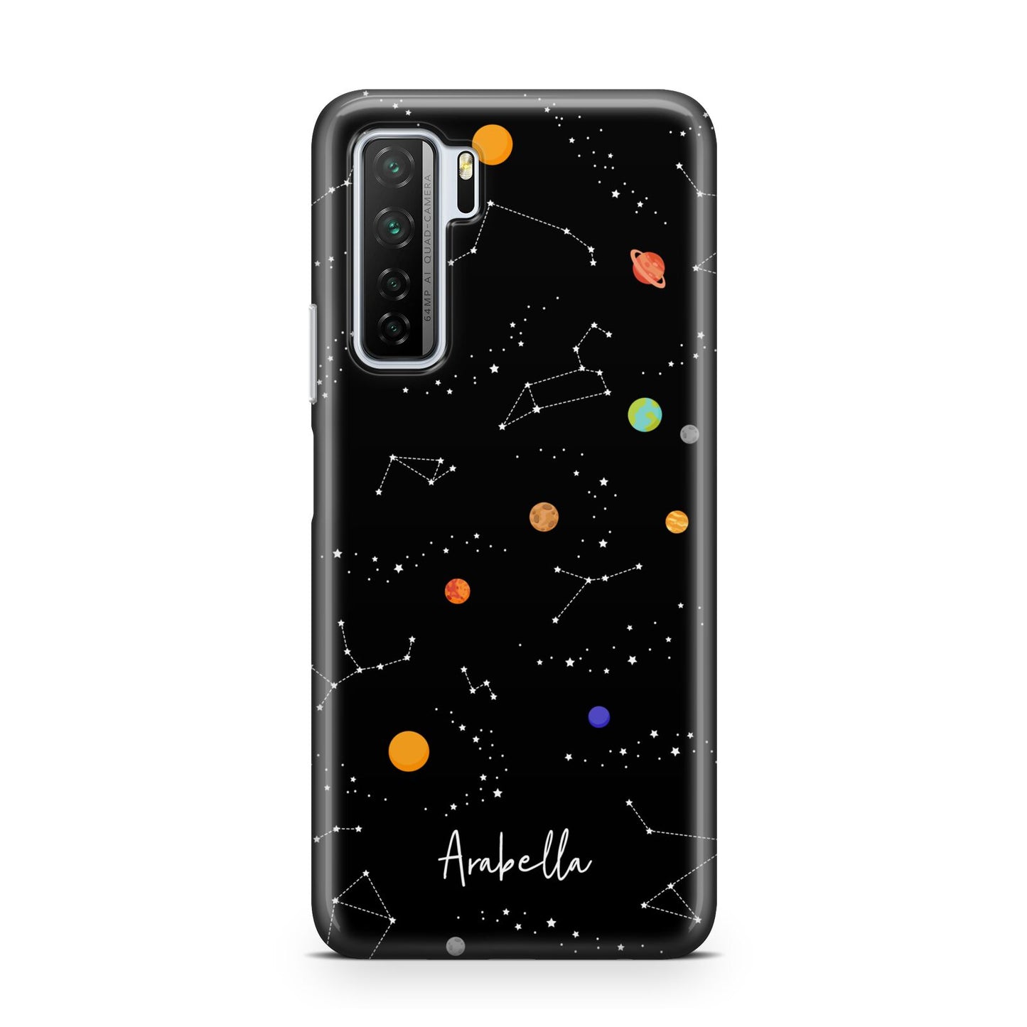 Galaxy Scene with Name Huawei P40 Lite 5G Phone Case