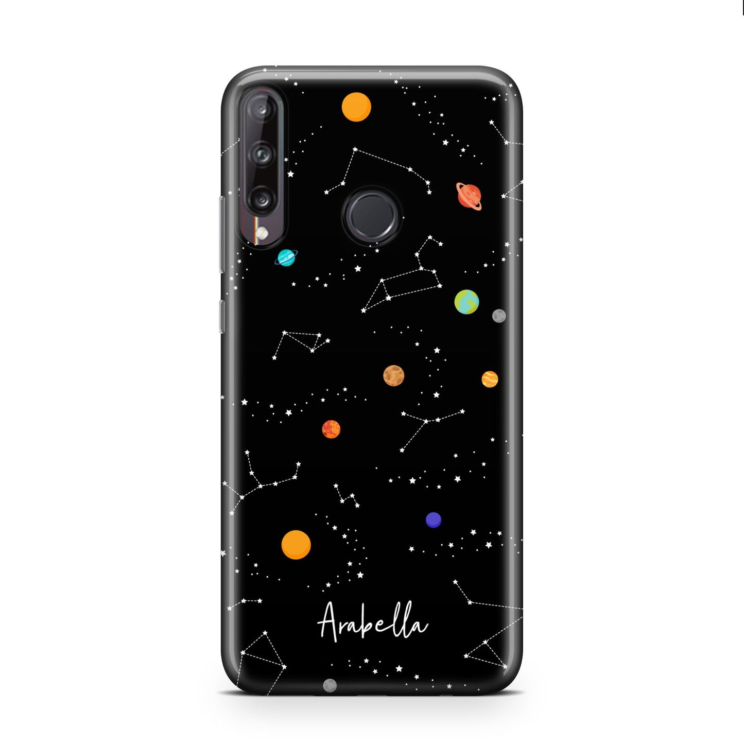 Galaxy Scene with Name Huawei P40 Lite E Phone Case