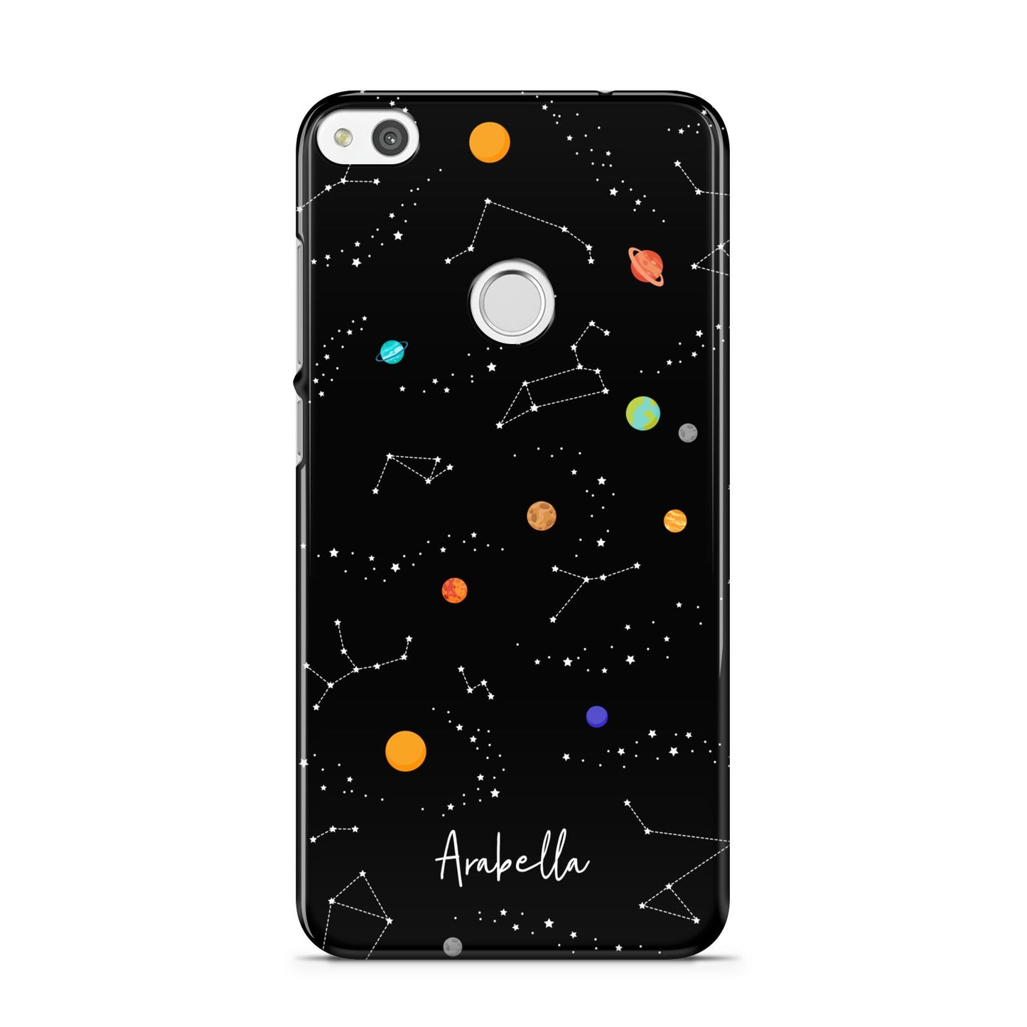 Galaxy Scene with Name Huawei P8 Lite Case