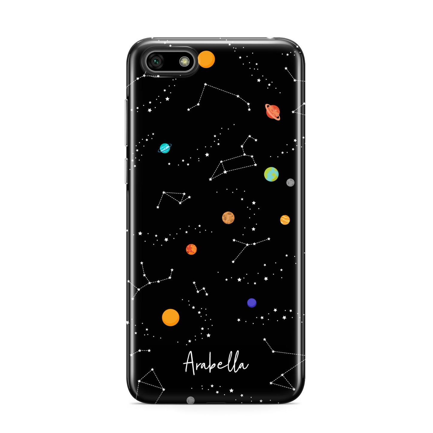 Galaxy Scene with Name Huawei Y5 Prime 2018 Phone Case