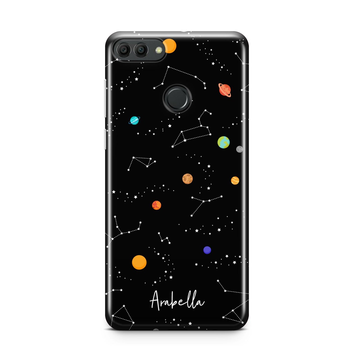 Galaxy Scene with Name Huawei Y9 2018