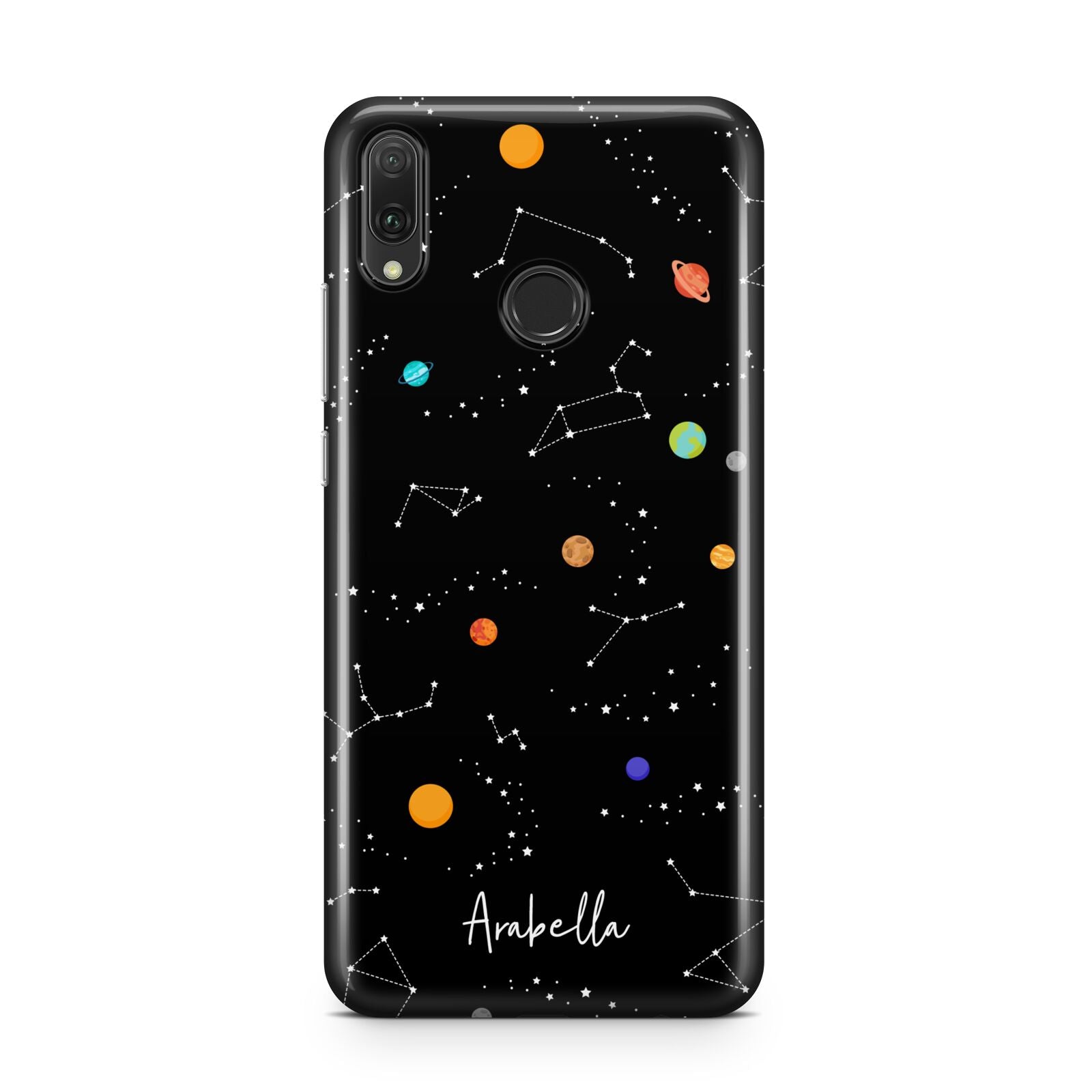 Galaxy Scene with Name Huawei Y9 2019