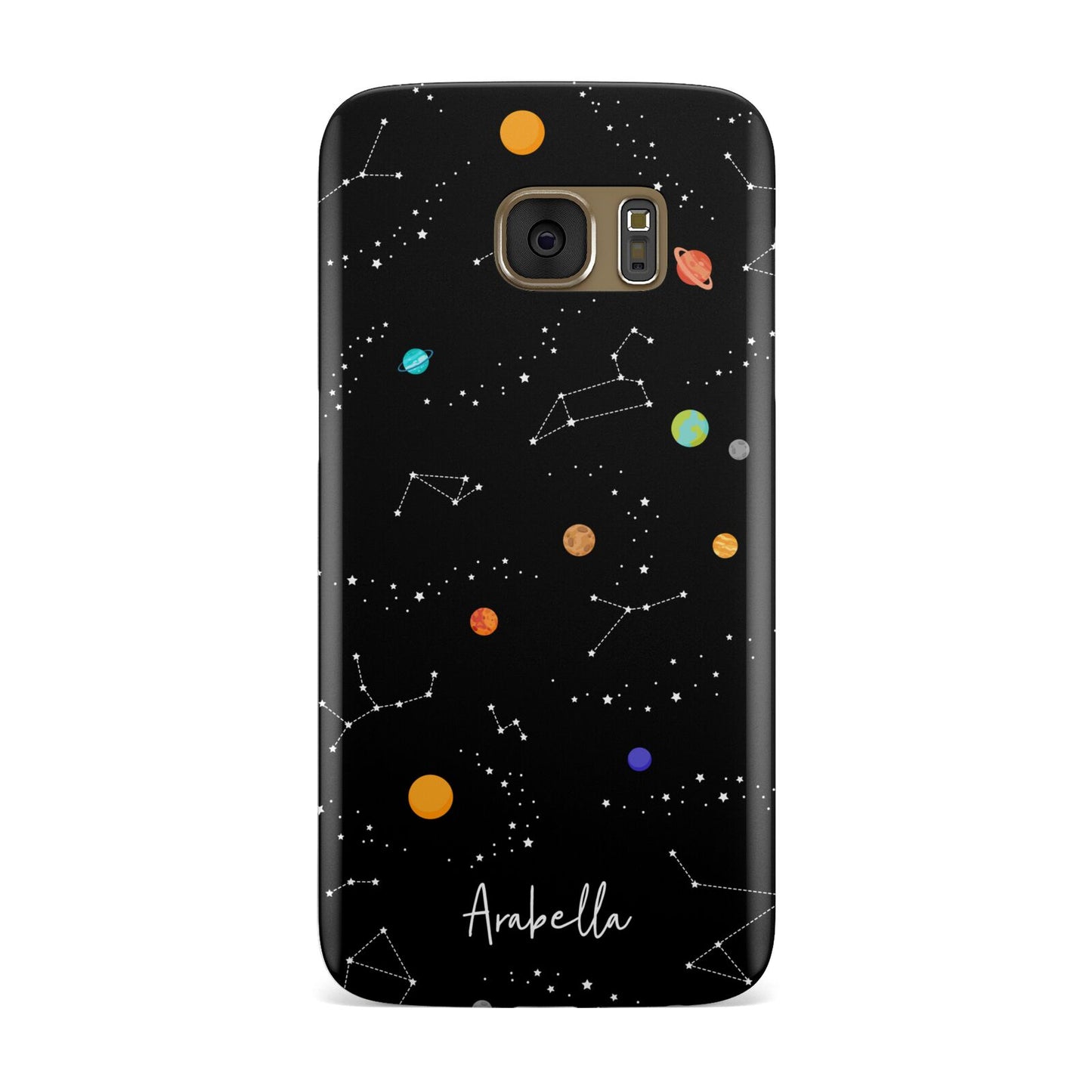 Galaxy Scene with Name Samsung Galaxy Case