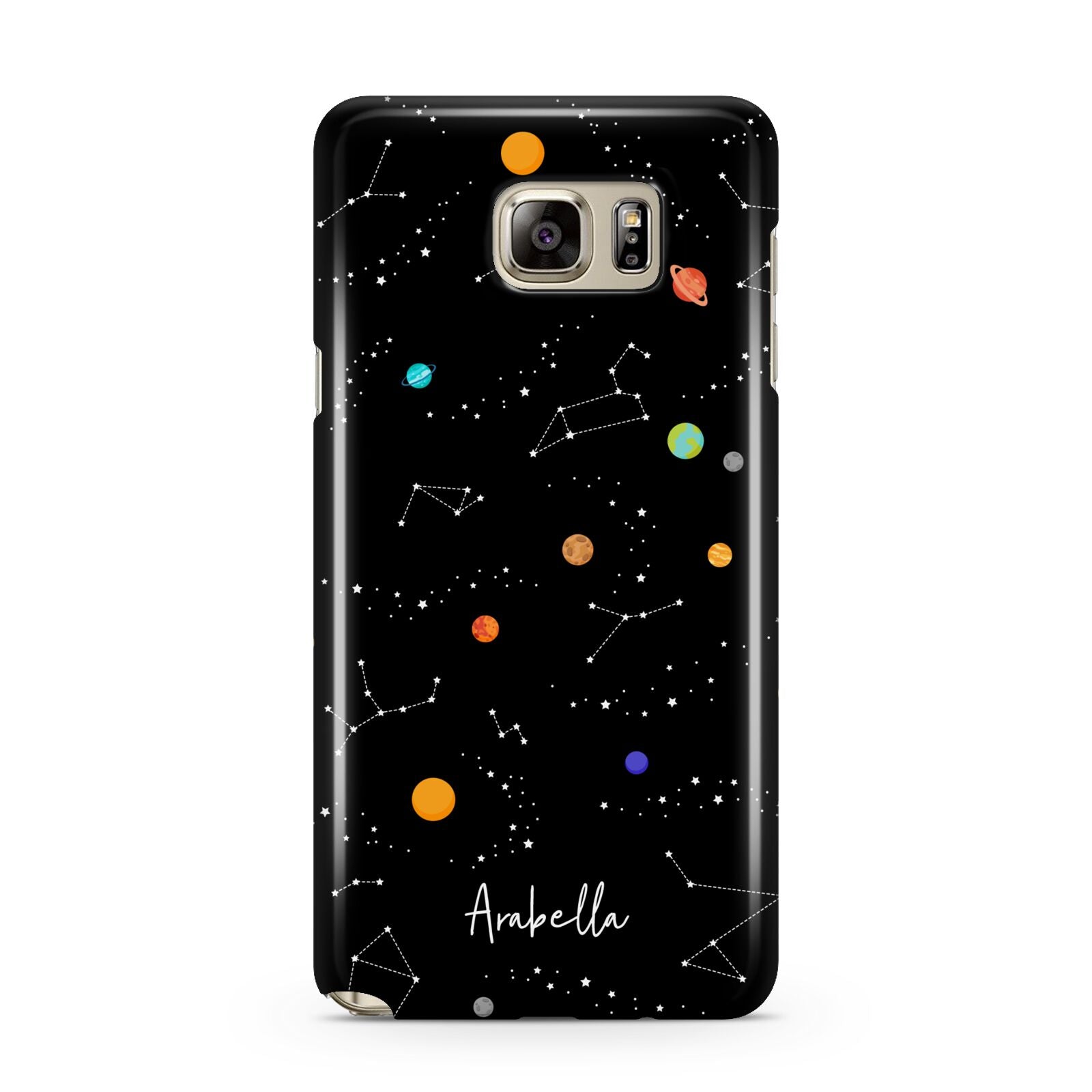 Galaxy Scene with Name Samsung Galaxy Note 5 Case