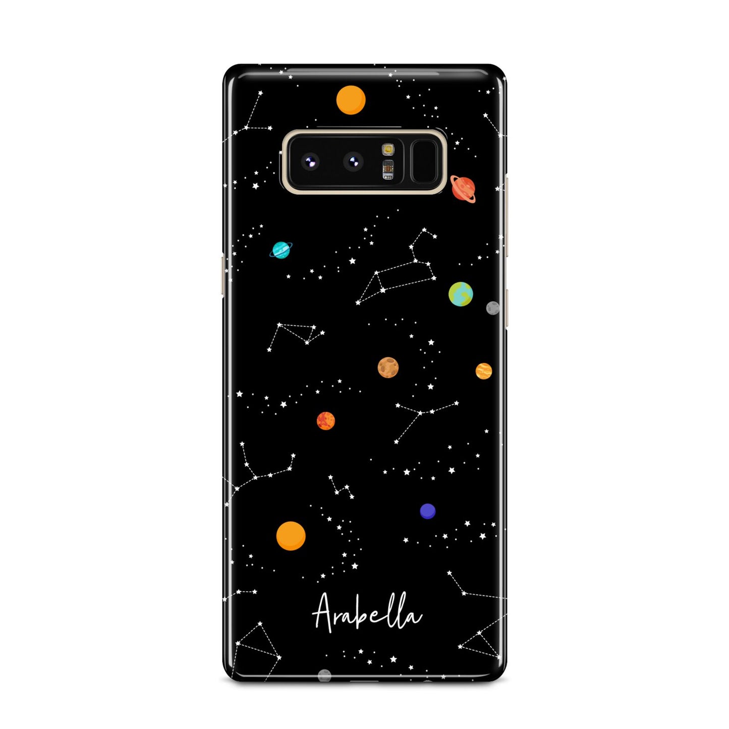 Galaxy Scene with Name Samsung Galaxy Note 8 Case