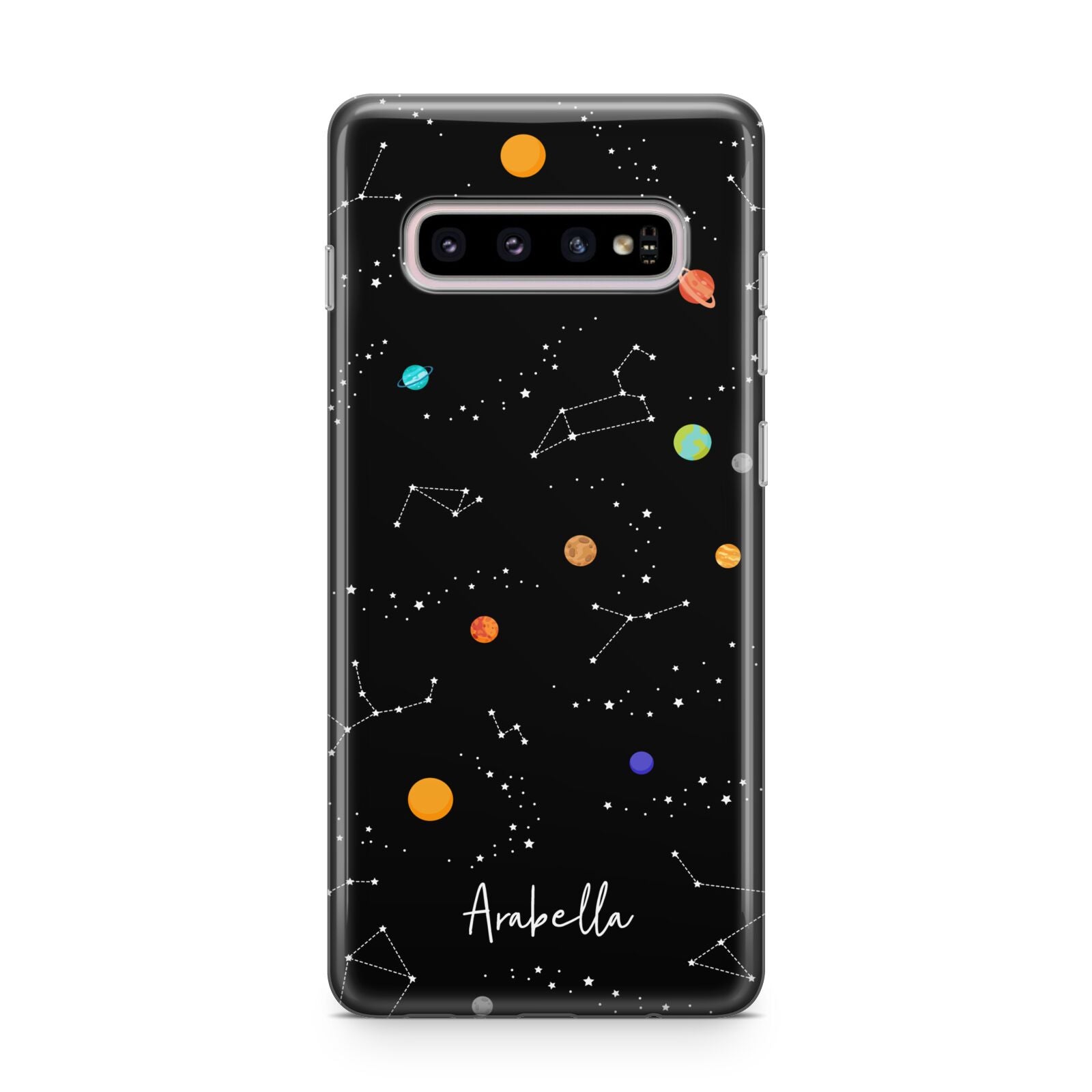Galaxy Scene with Name Samsung Galaxy S10 Plus Case