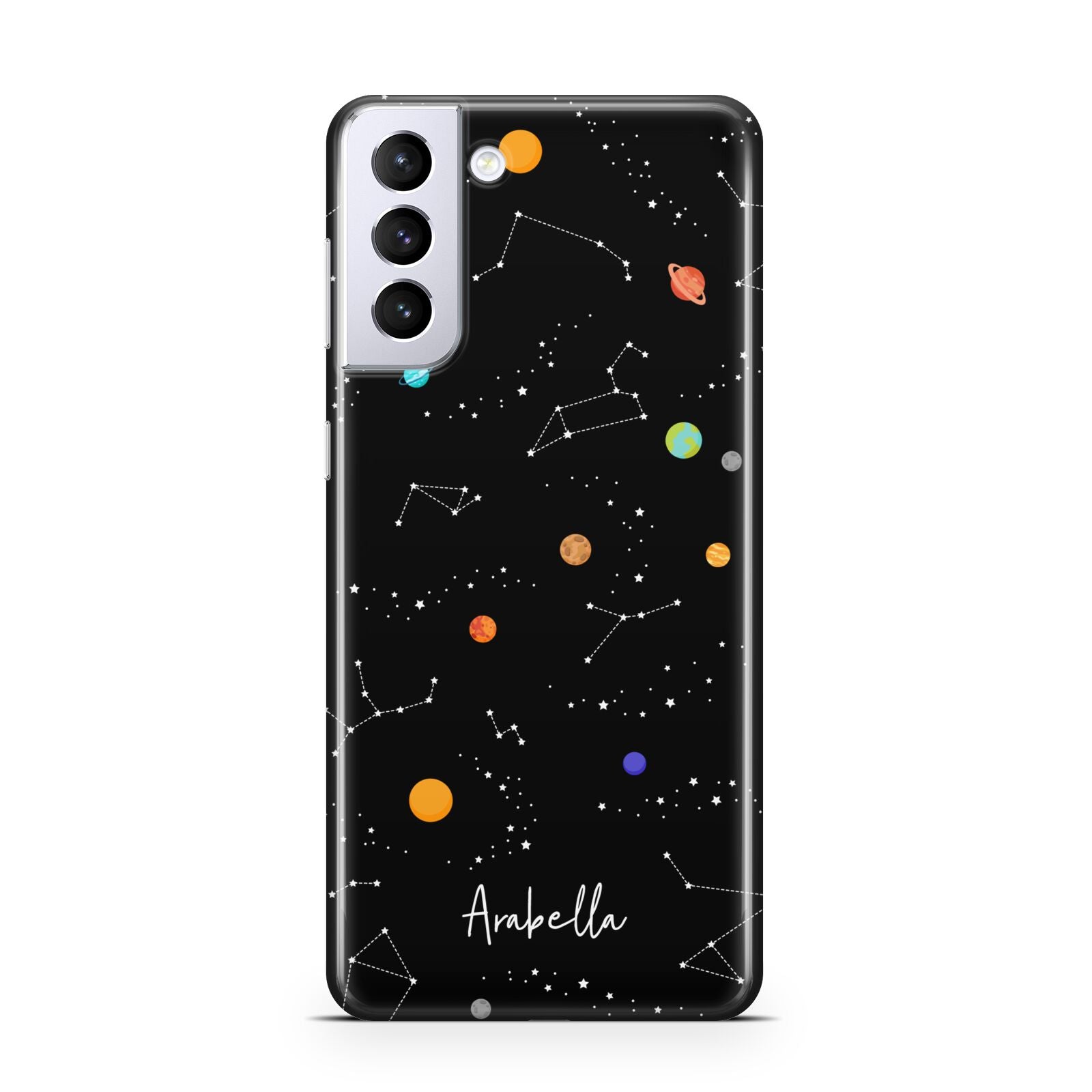 Galaxy Scene with Name Samsung S21 Plus Case